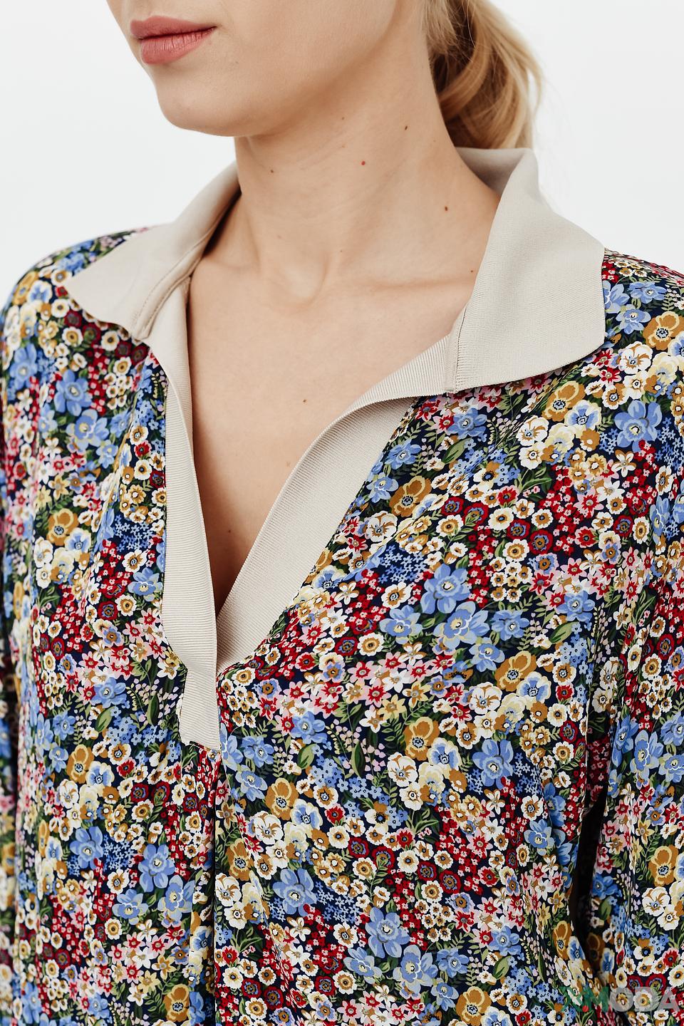 Блуза Rich and Royal с цветочным принтом