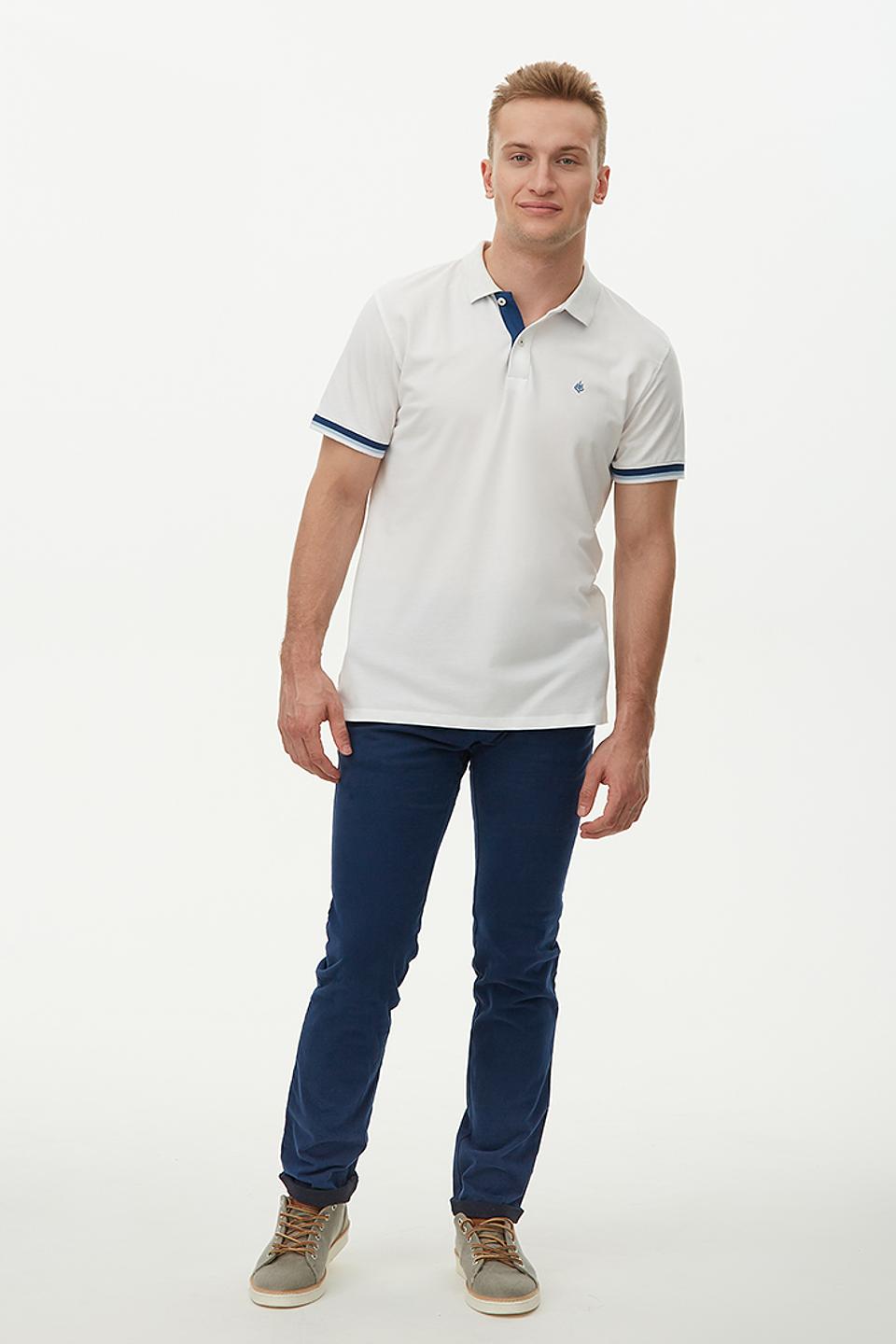 Поло John Trigger с полоской