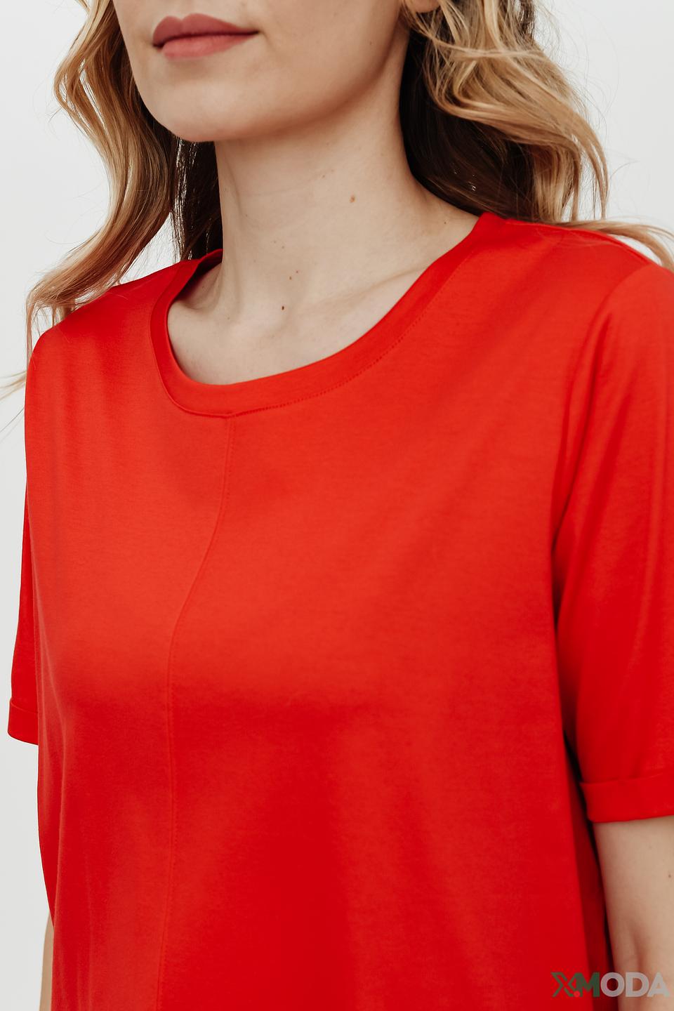 Футболка Luisa Cerano оранжевая