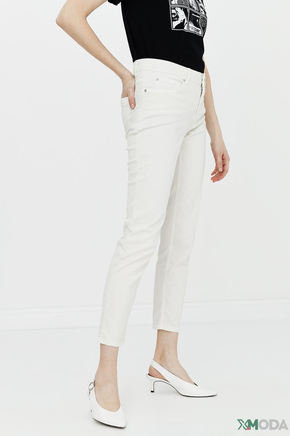 Брюки кл Oui женские белые