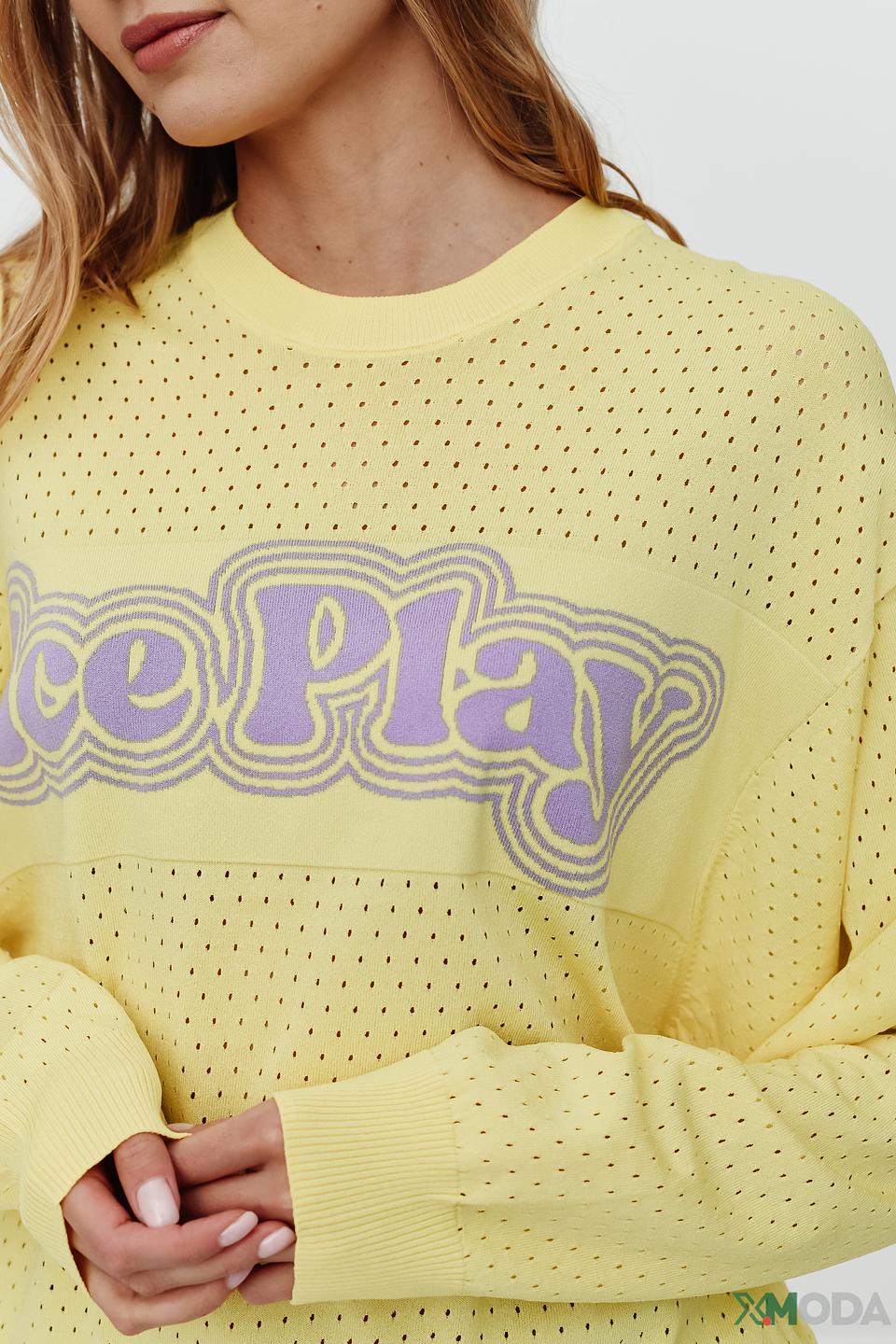 Джемпер Ice Play жен. с логотипом