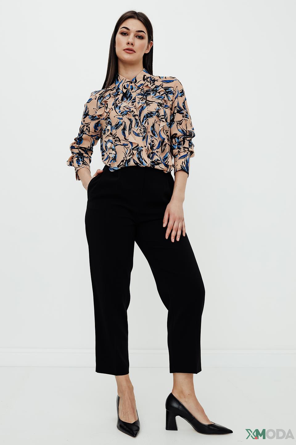 Брюки Patrizia Pepe чёрные прямые