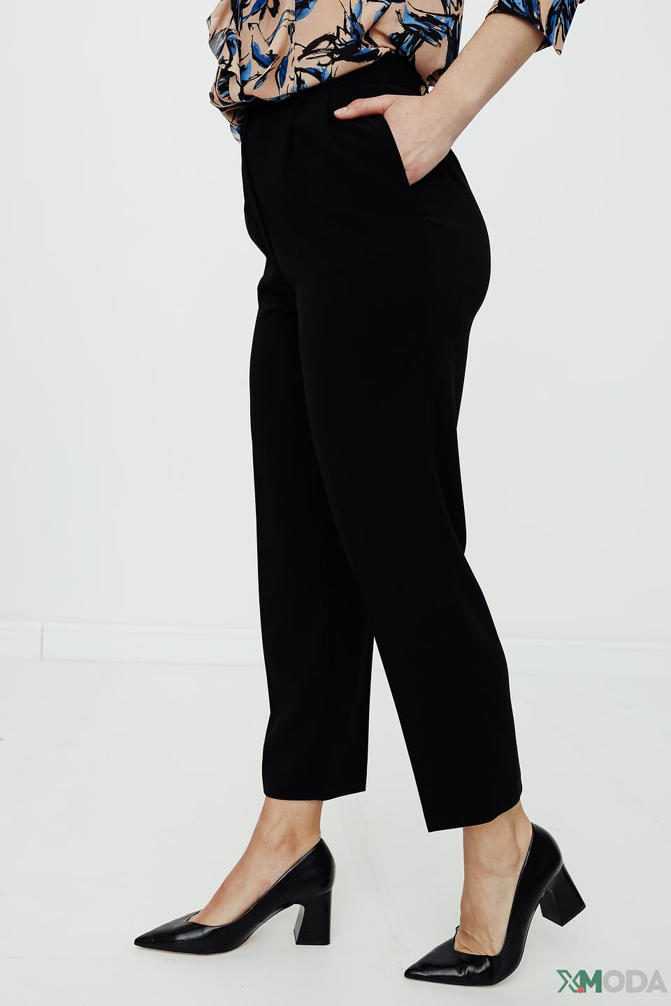 Брюки Patrizia Pepe чёрные прямые