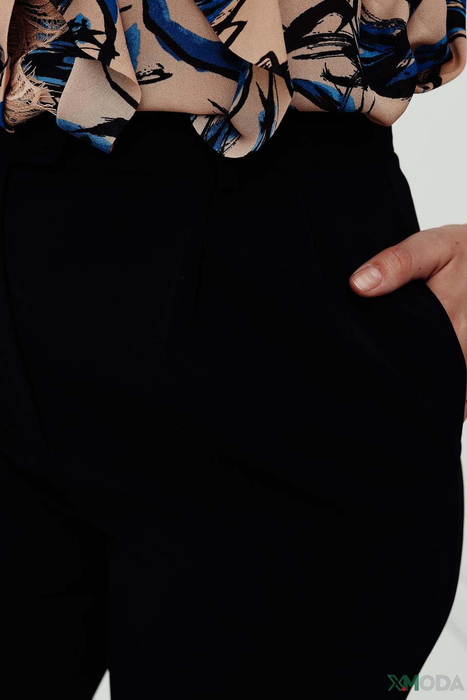 Брюки Patrizia Pepe чёрные прямые