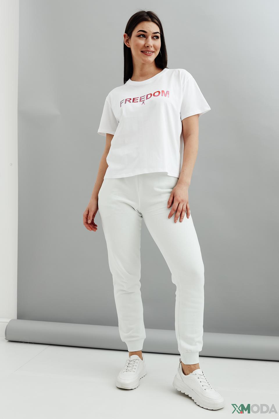 Брюки спортивные Patrizia Pepe белые