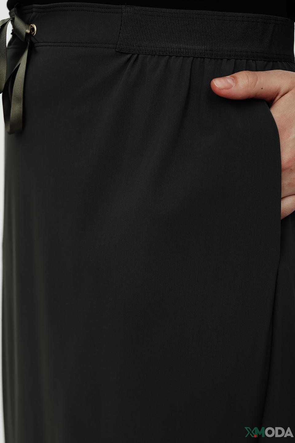 Юбка Elena Miro с завязками хаки