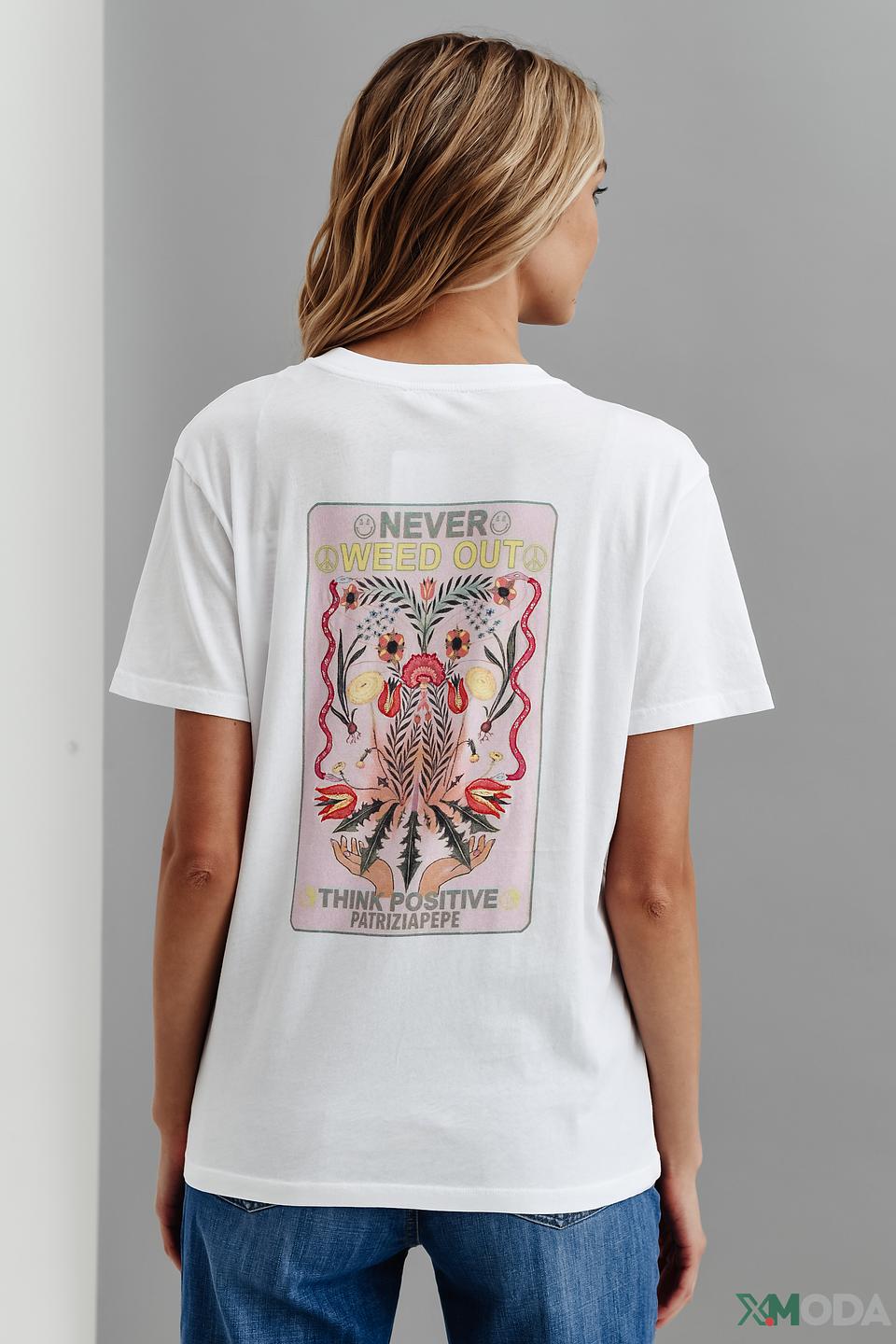 Футболка Patrizia Pepe с принтом