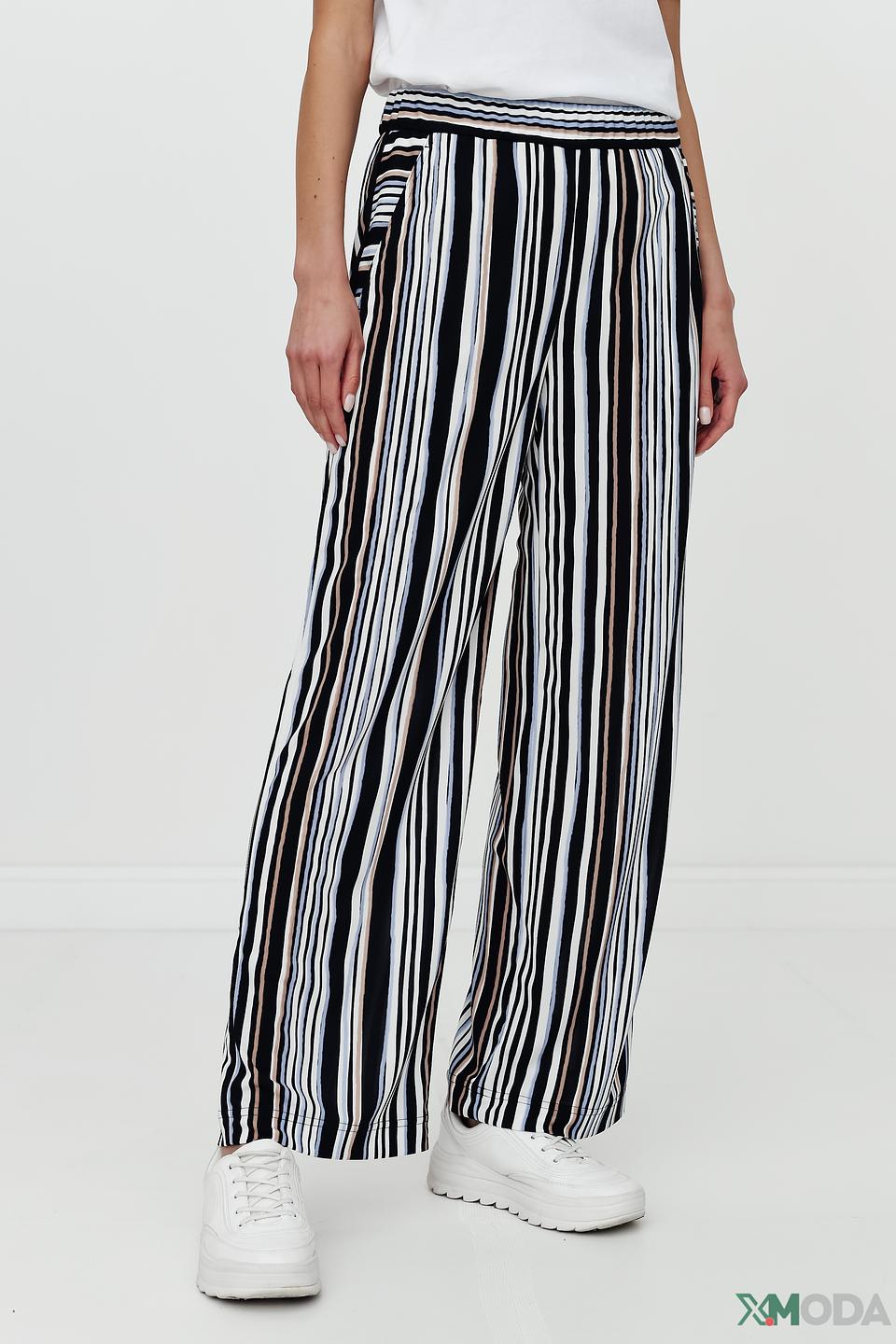 Брюки клёш Marc Cain в полоску