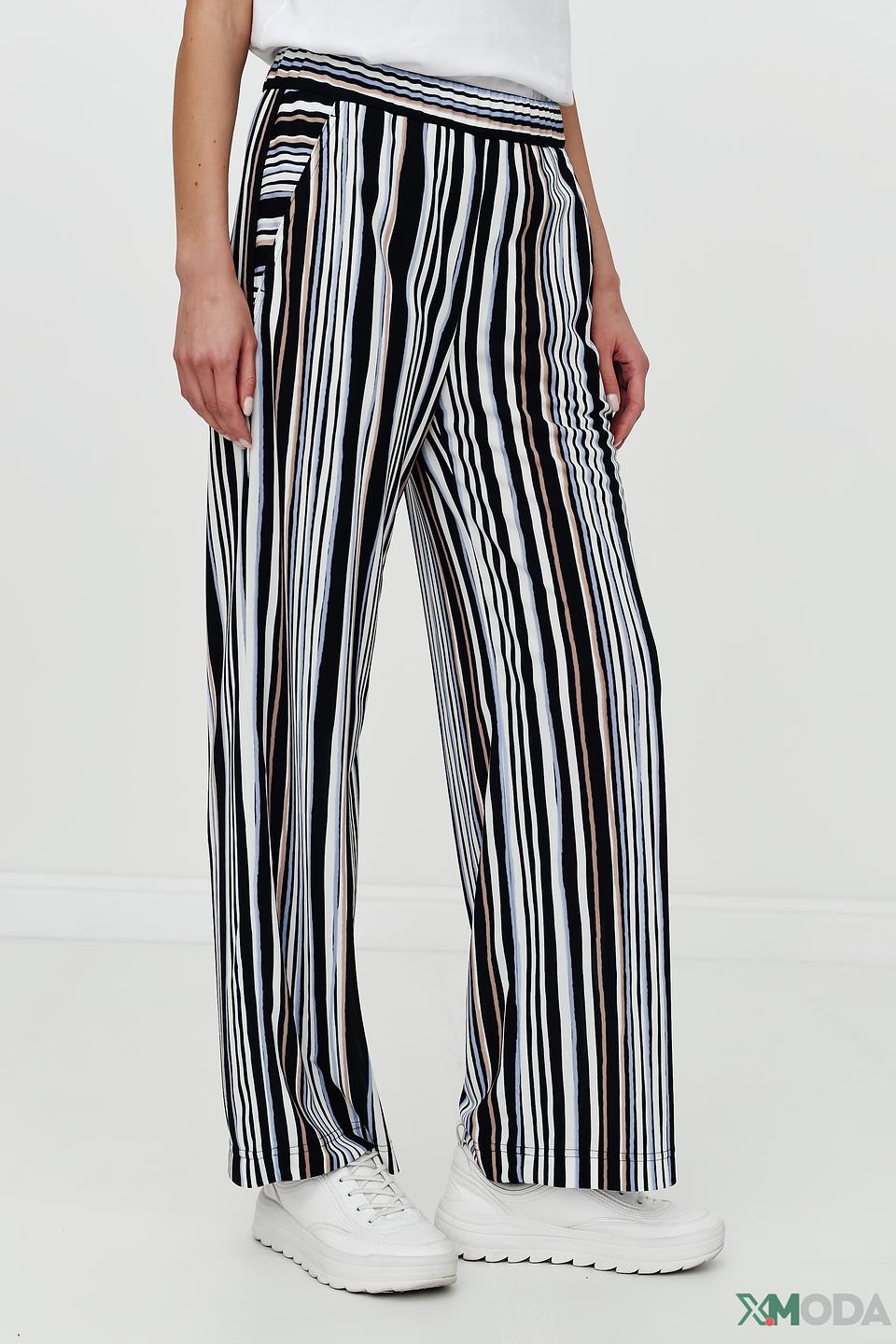 Брюки клёш Marc Cain в полоску