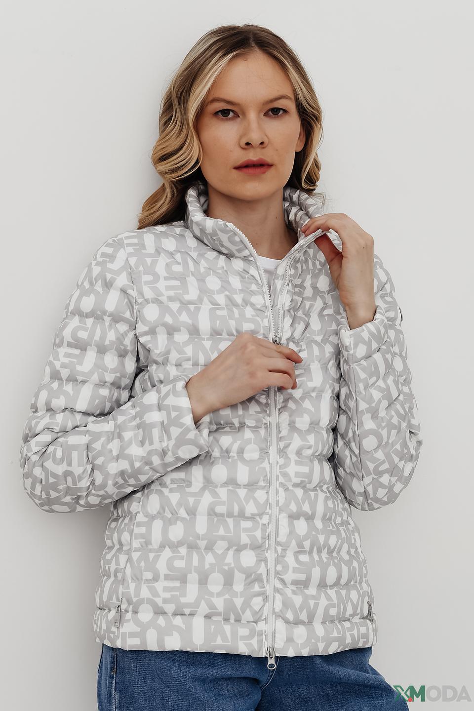 Куртка Fuchs Schmitt с принтом серая