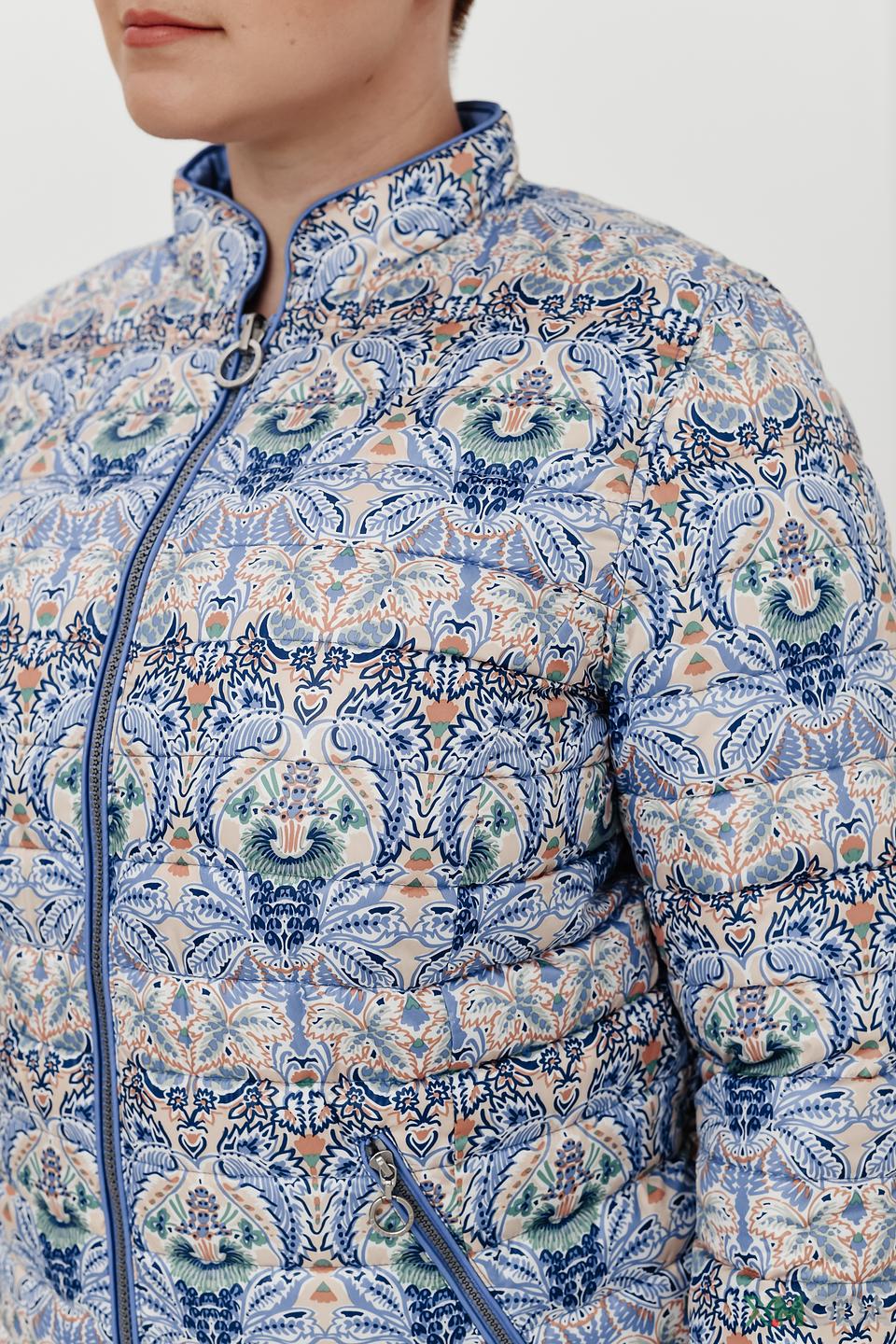 Куртка Lebek с цветочным принтом