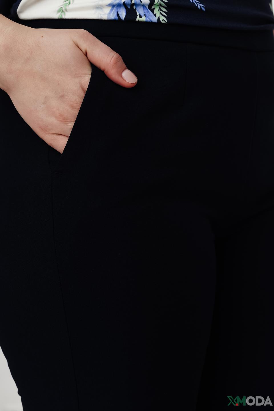 Брюки Frank Walder классические темно-синие