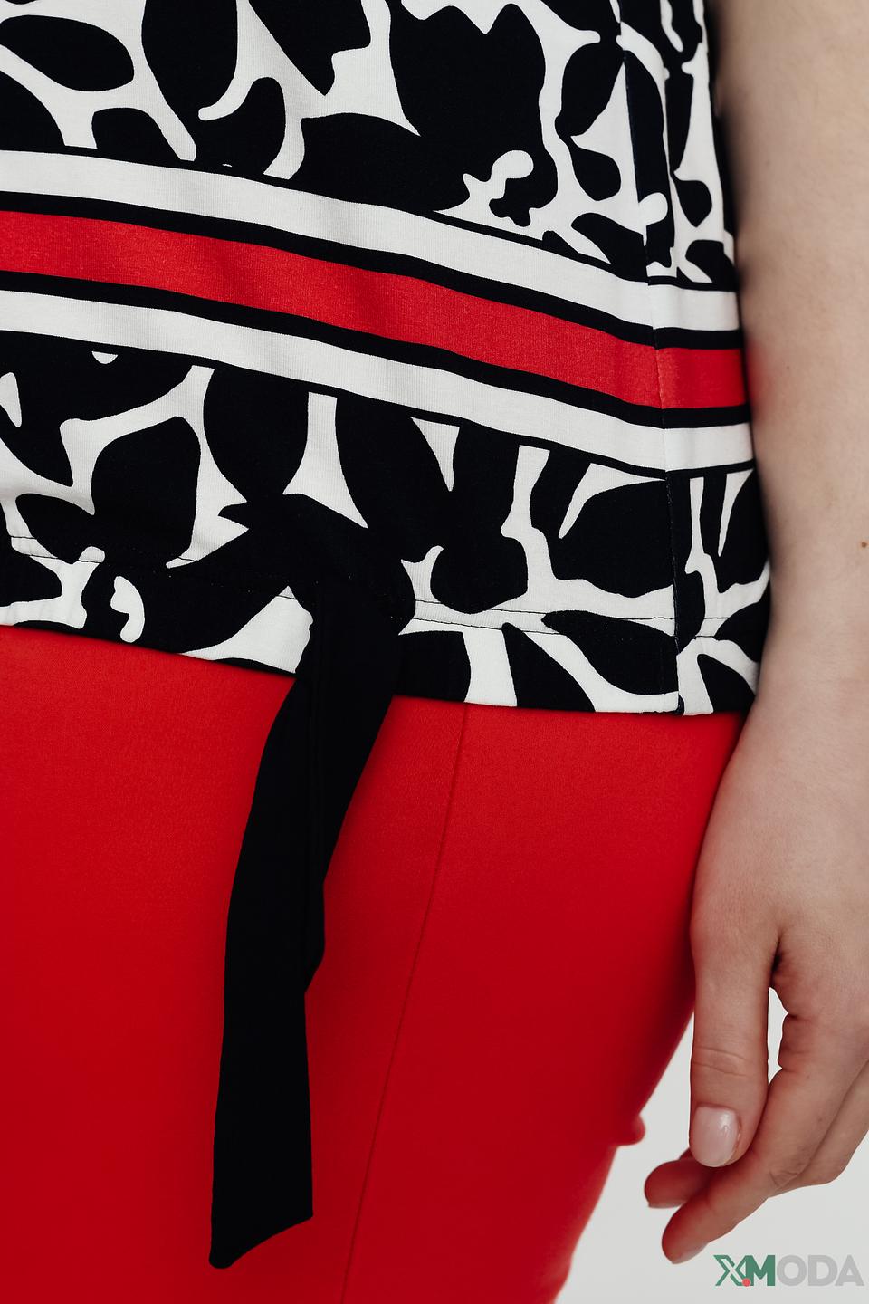 Блуза Frank Walder с принтом