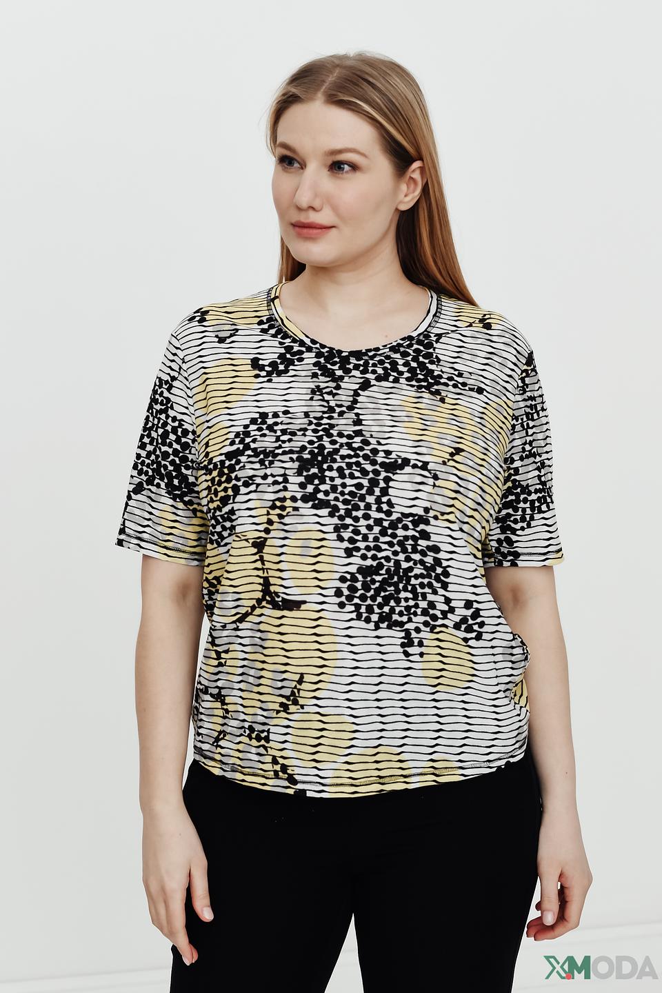 Блуза Frank Walder с принтом