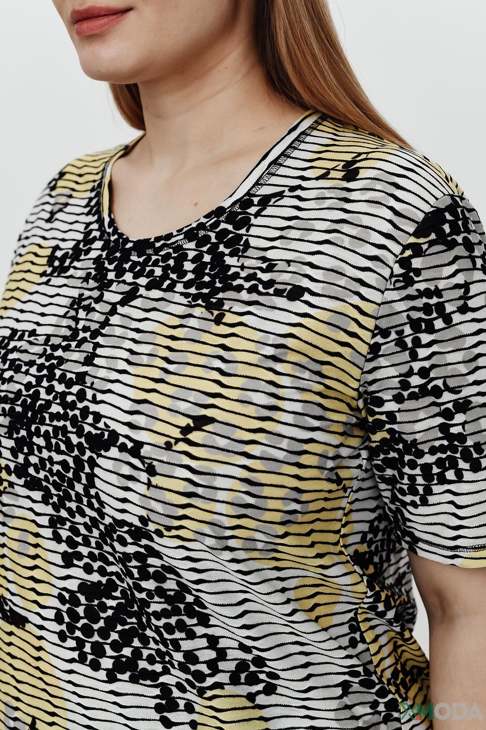 Блуза Frank Walder с принтом