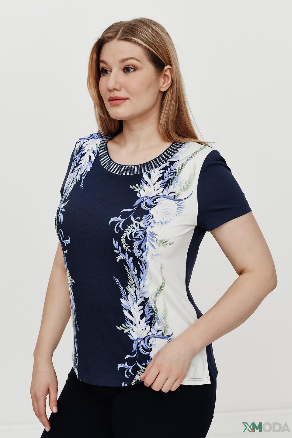 Футболка Eugen Klein с цветочным принтом