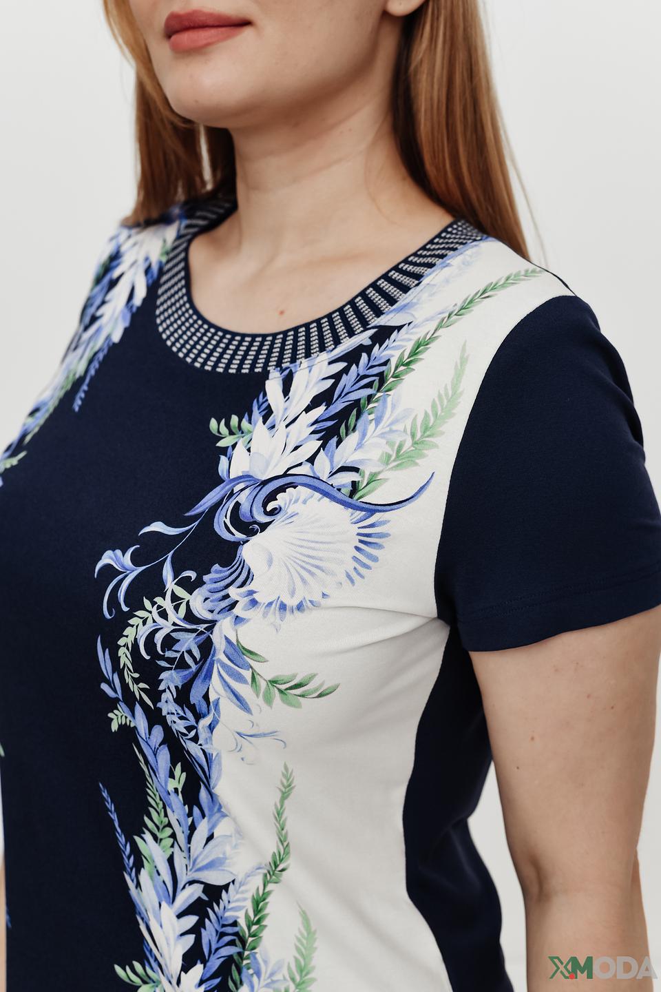 Футболка Eugen Klein с цветочным принтом