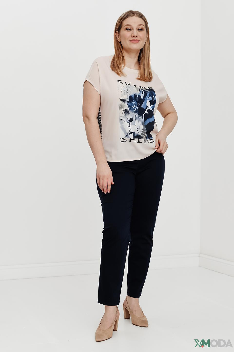 Футболка Thomas Rabe с принтом Shine