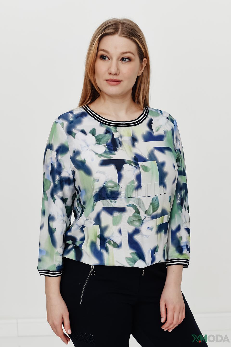 Блуза Thomas Rabe с принтом