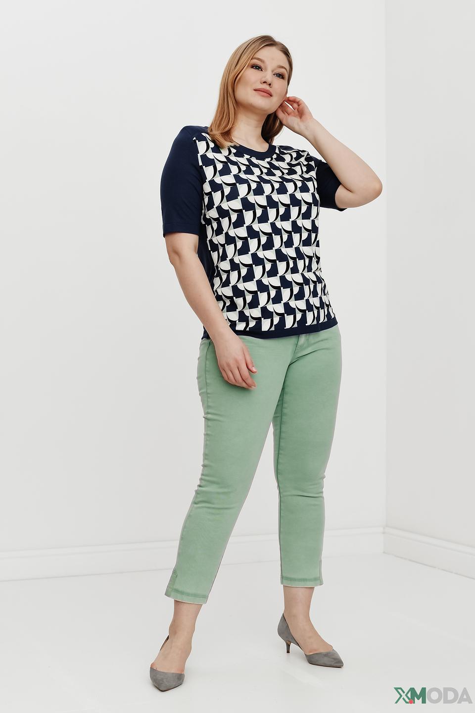 Джинсы скинни Thomas Rabe мятные