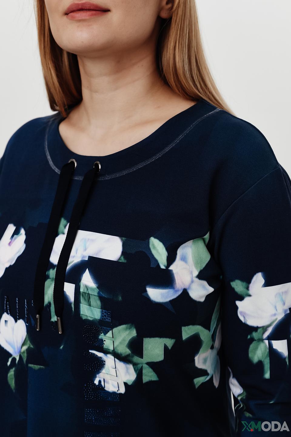 Пуловер Thomas Rabe с цветочным принтом