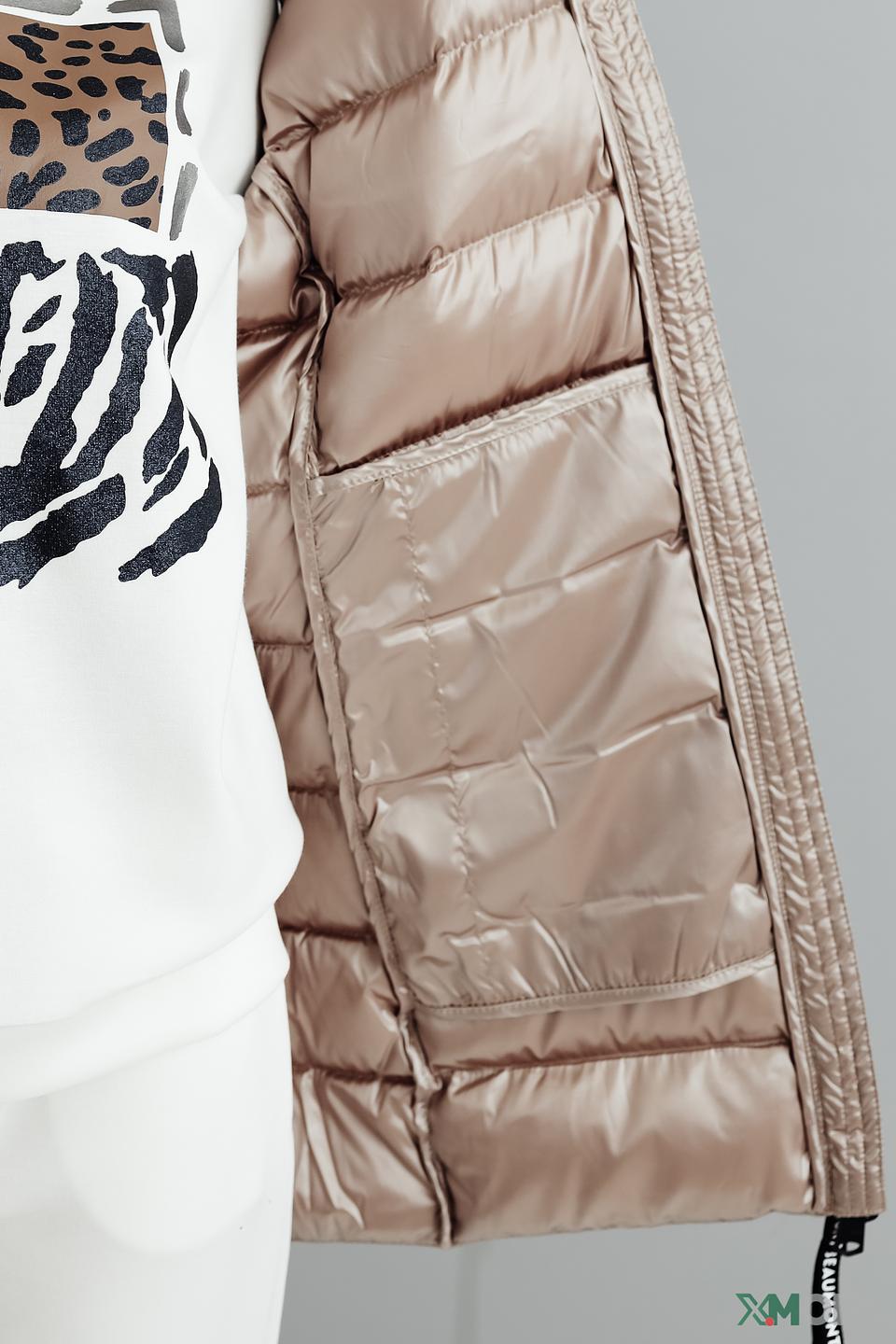 Жилет Beaumont стеганый бежевый