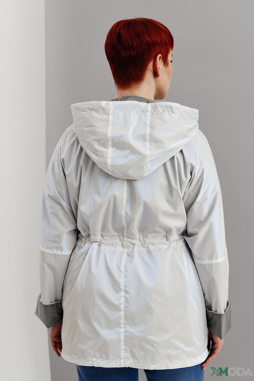 Куртка Baronia серая с капюшоном