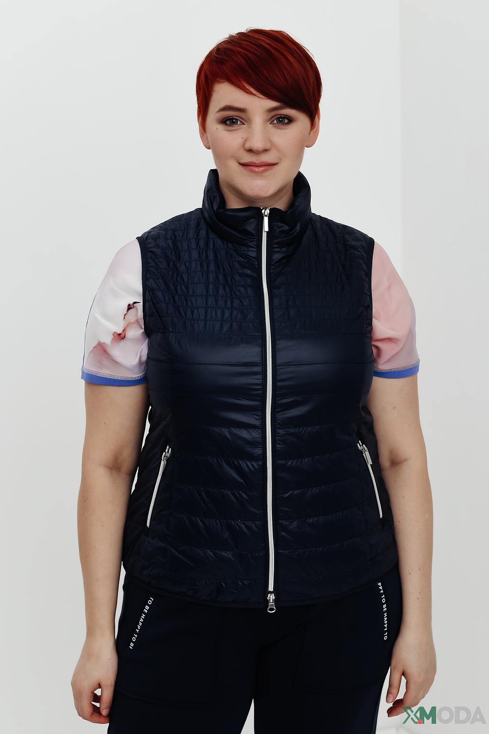 Жилет Frank Walder стеганый чёрный