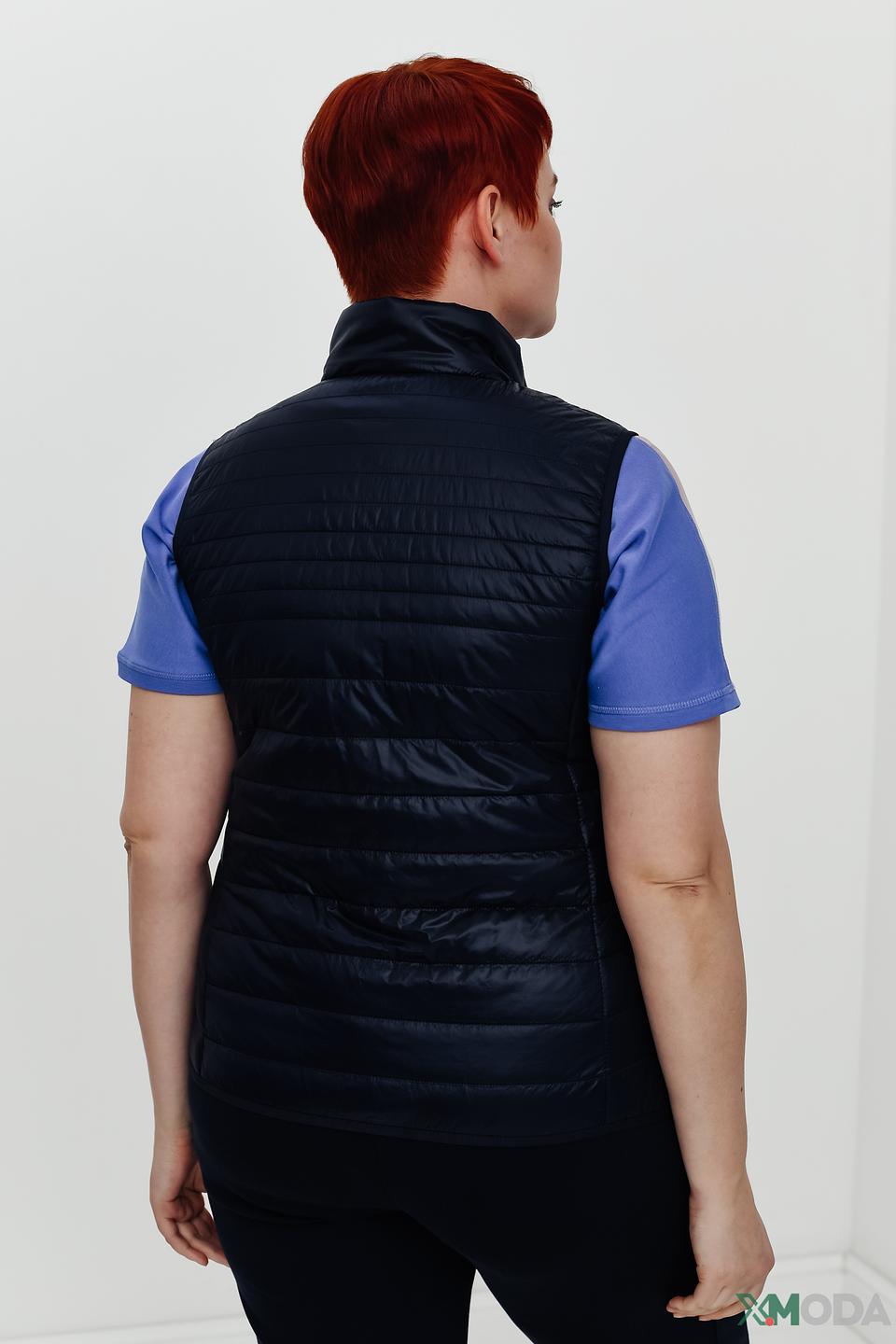 Жилет Frank Walder стеганый чёрный