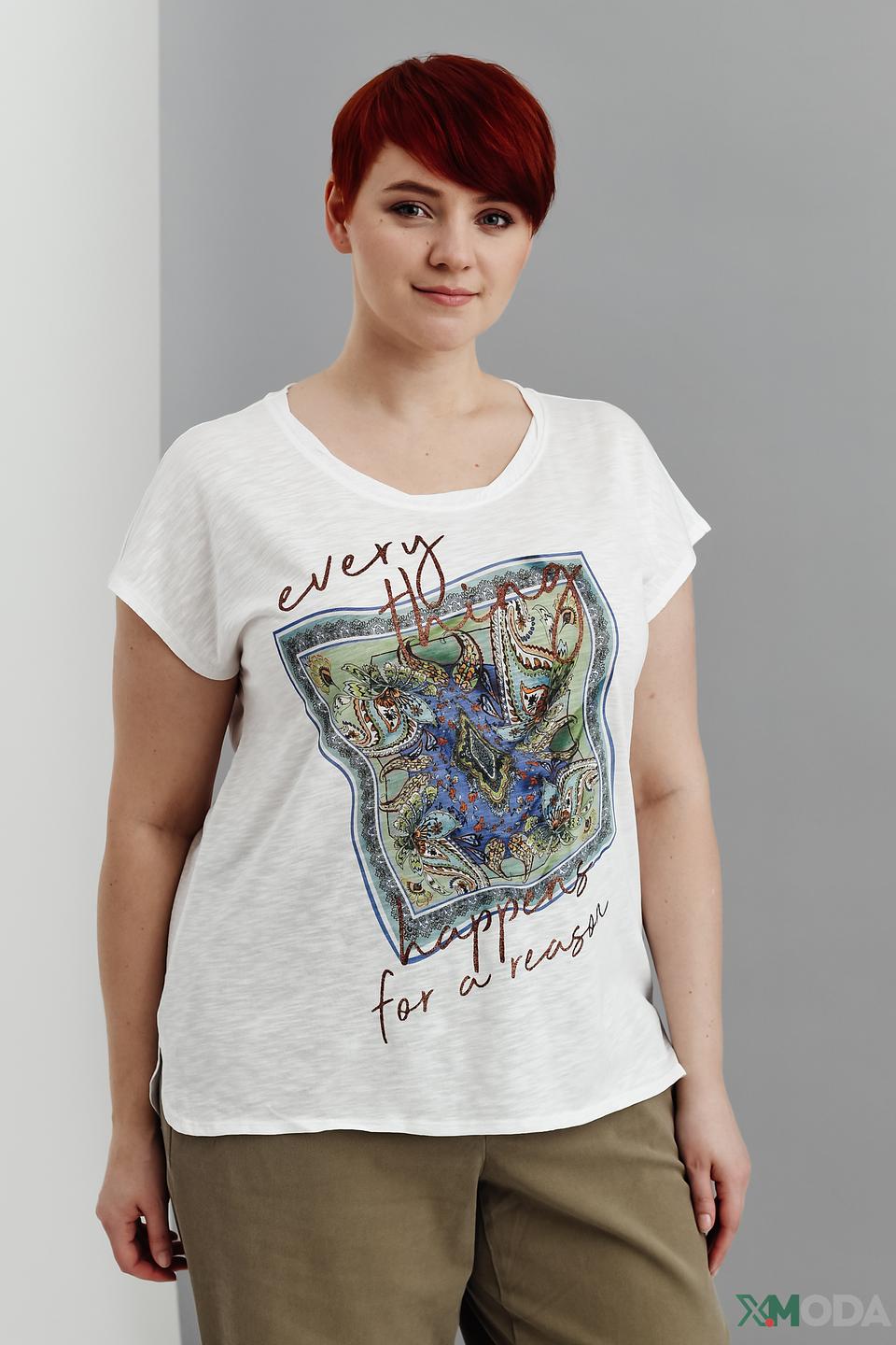 Футболка Via Appia с принтом