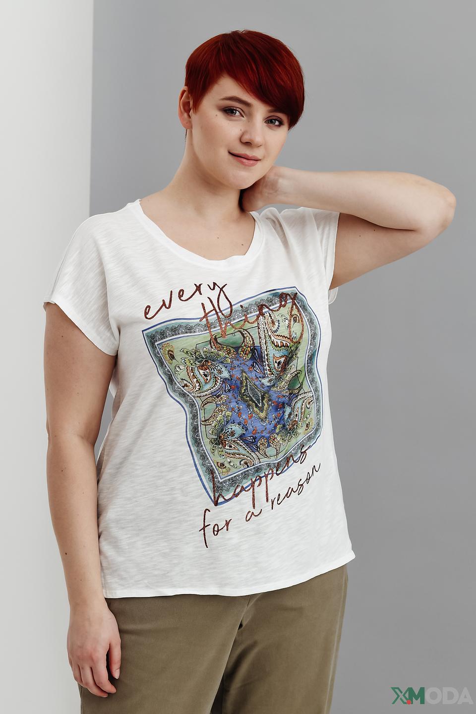 Футболка Via Appia с принтом