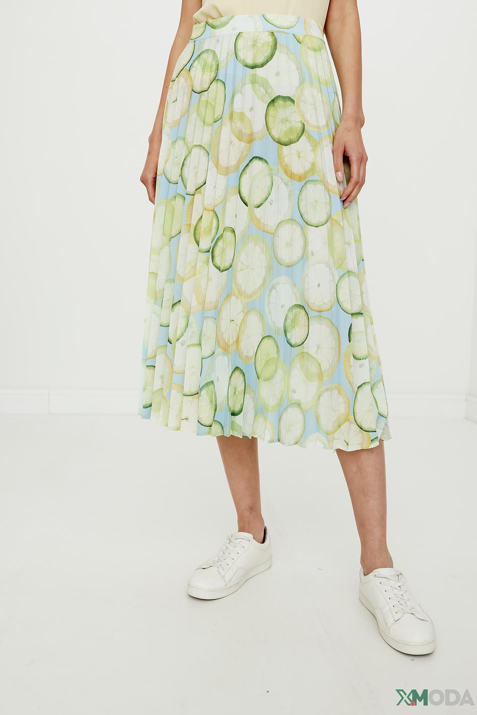 Юбка Ice Play с принтом огурцов