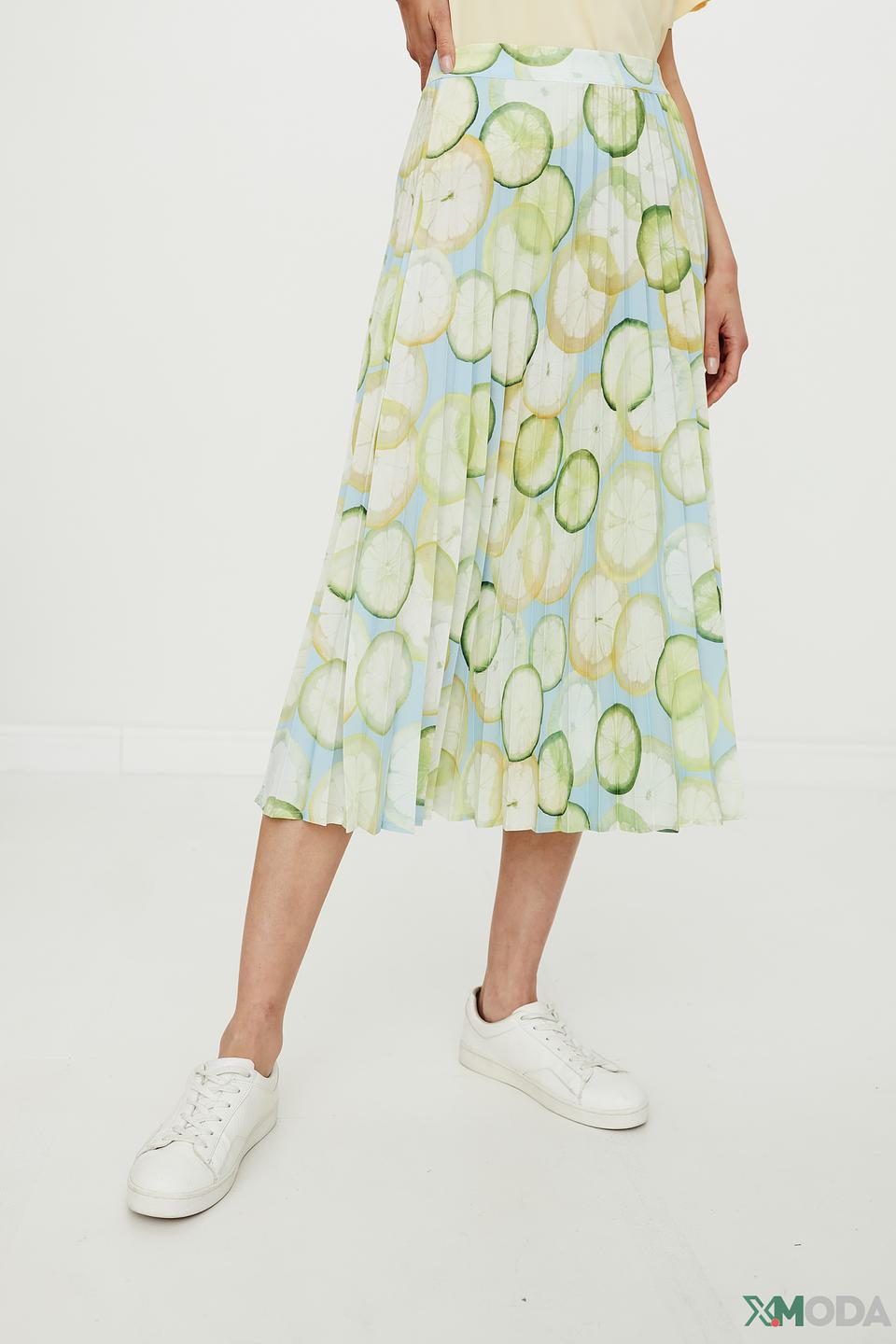 Юбка Ice Play с принтом огурцов