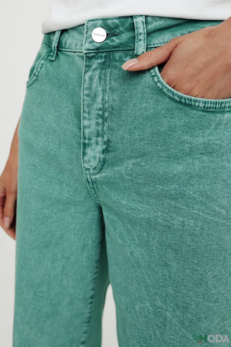 Джинсы Rich and Royal мятные