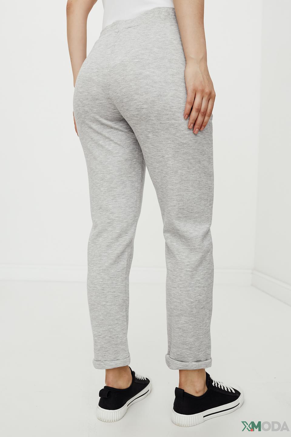 Брюки трикотажные Pezzo серые