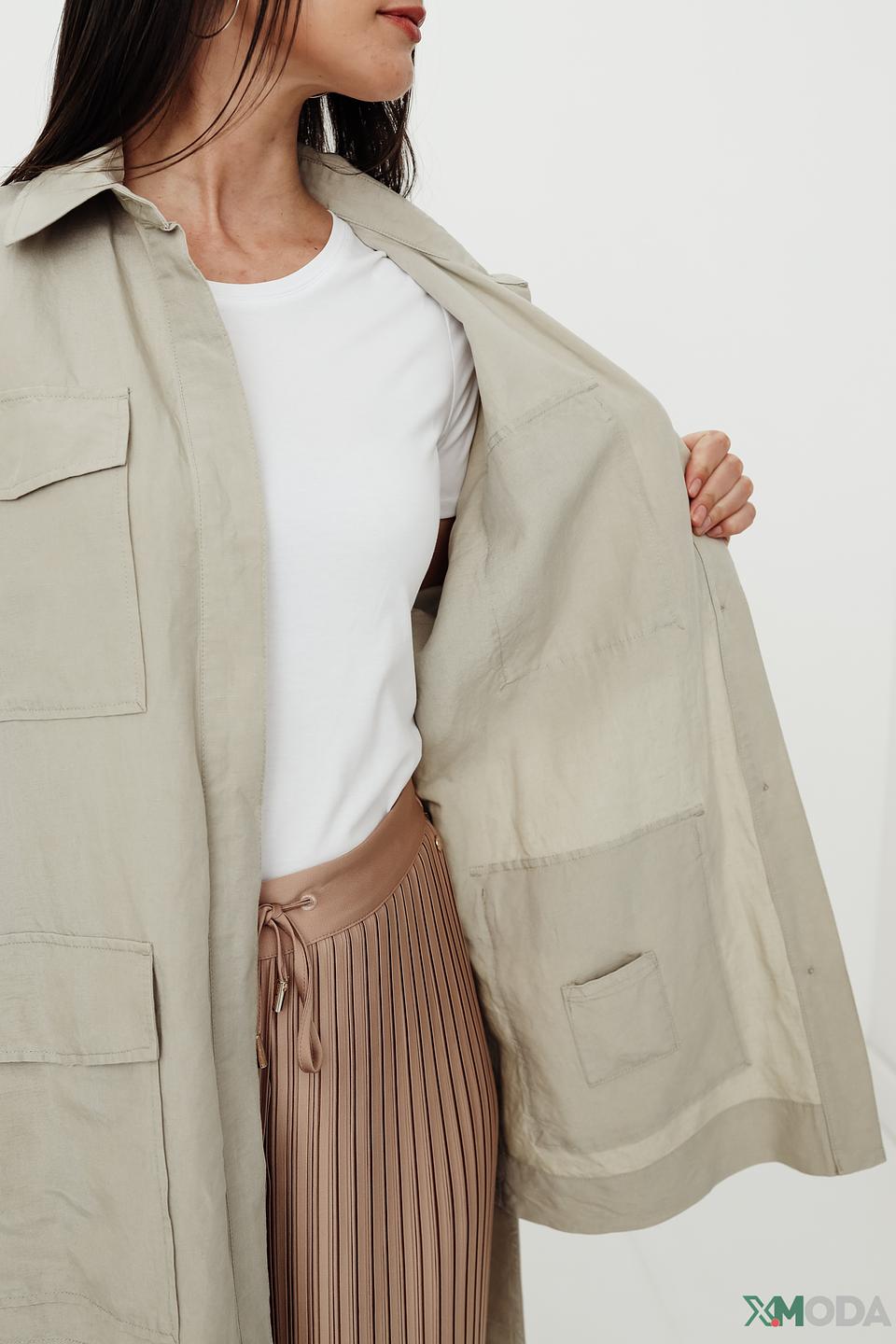 Жакет Marc O Polo хаки с карманами