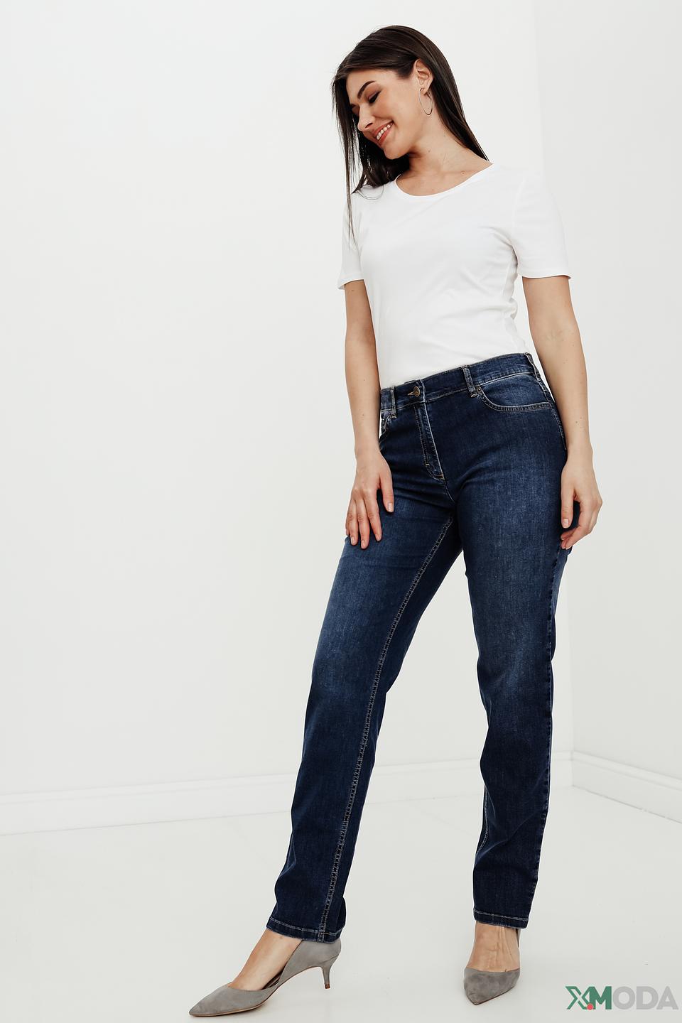 Джинсы Zerres прямого кроя синие