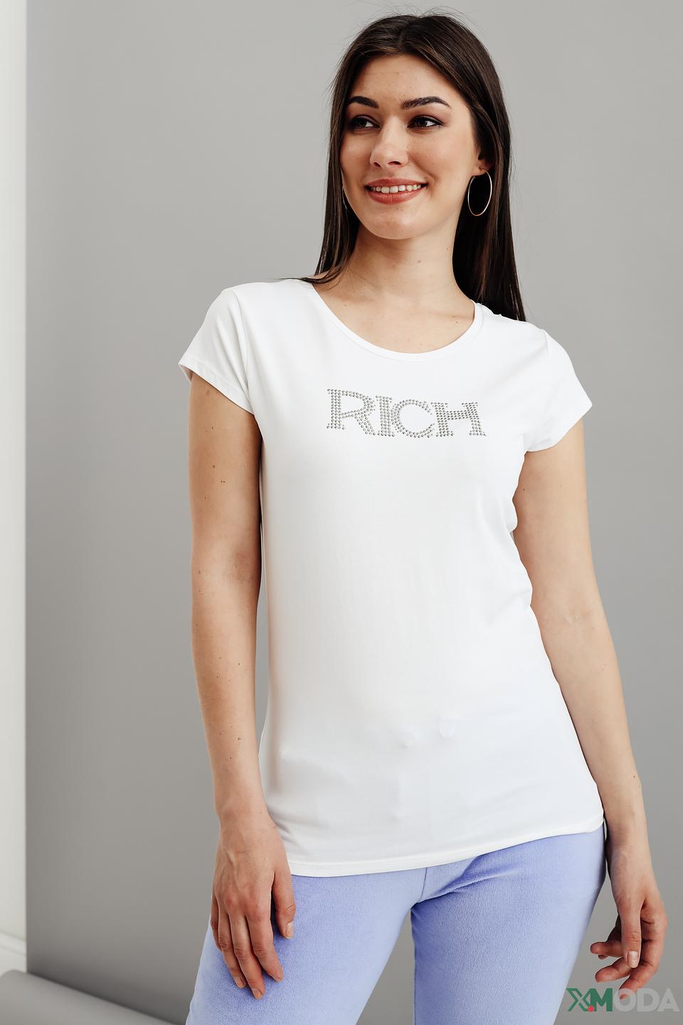 Футболка Pezzo с логотипом RICH