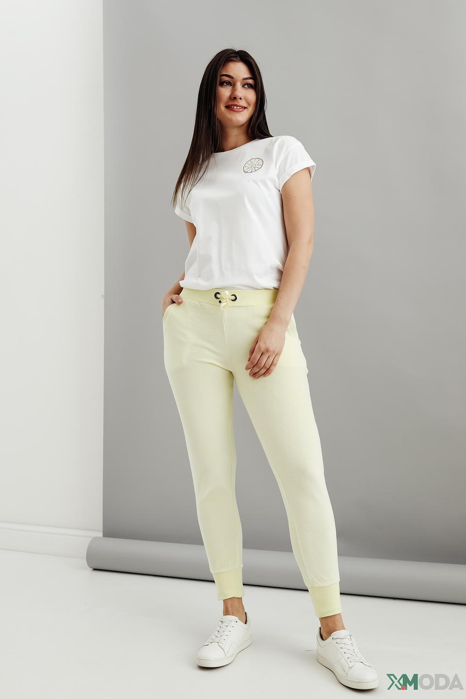 Брюки Pezzo трикотажные лайм