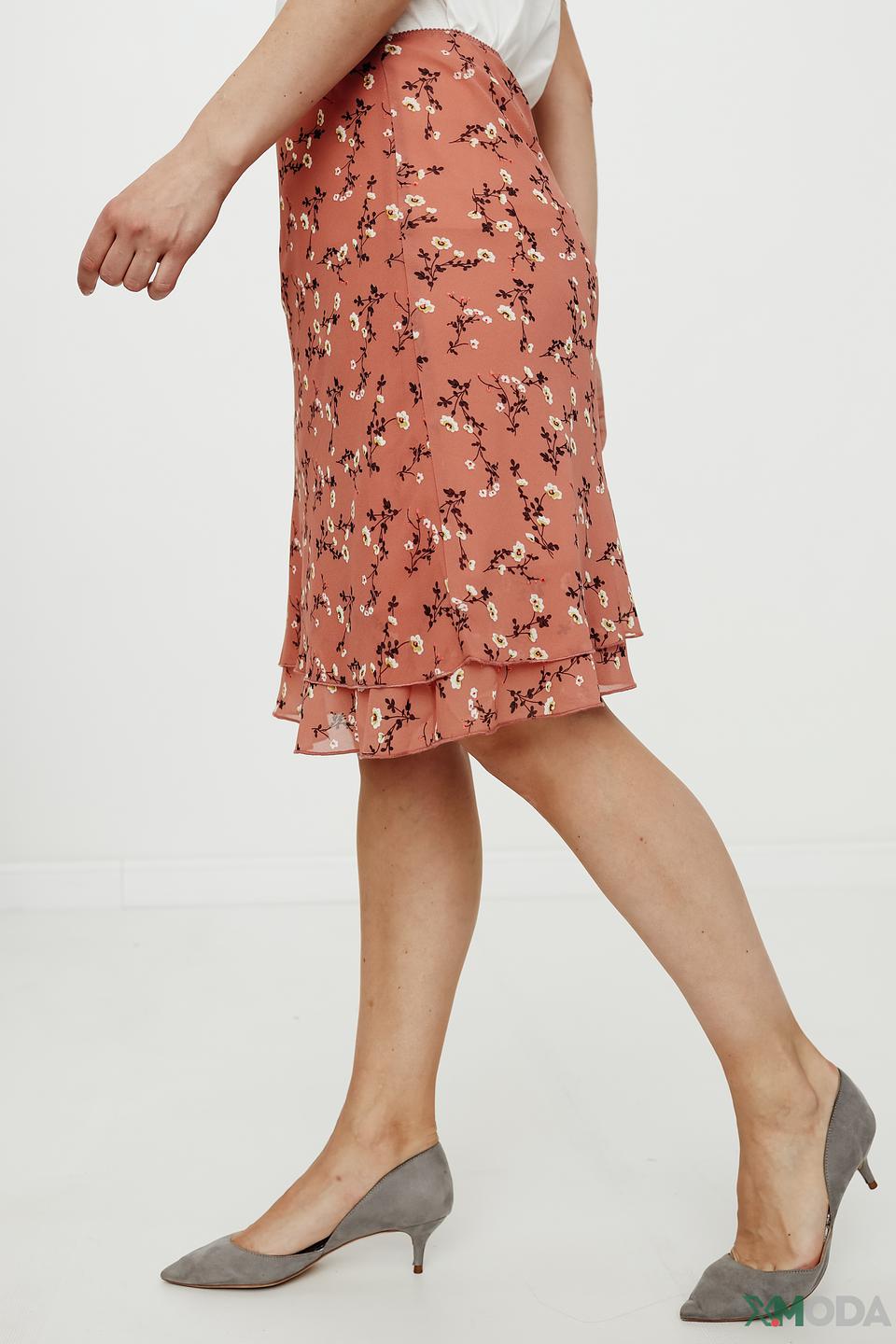 Юбка Pezzo с цветочным принтом