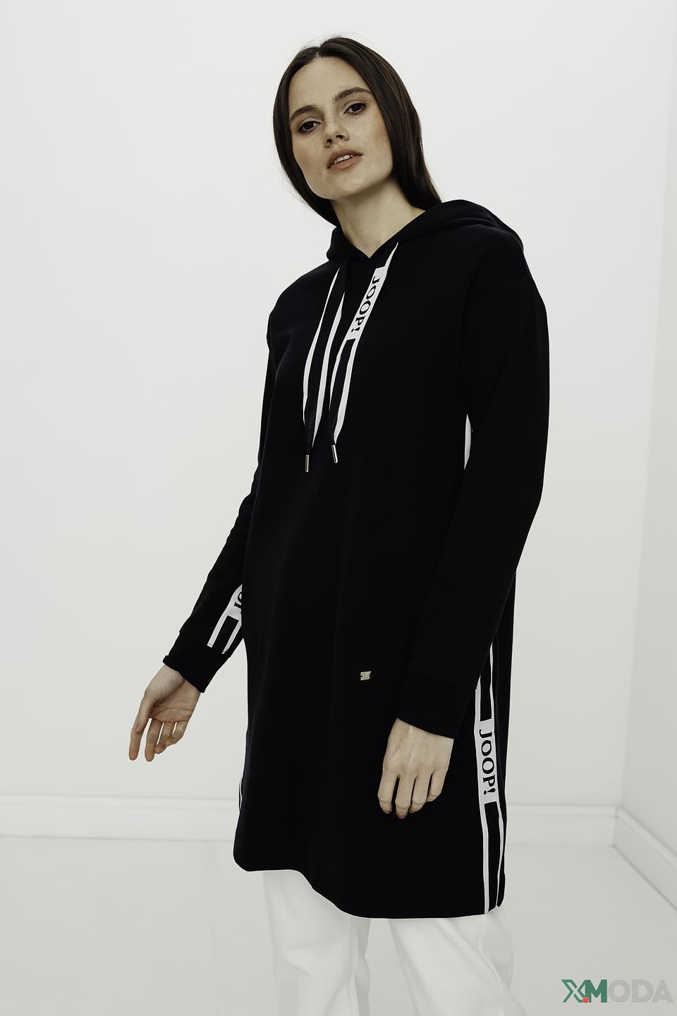 Джемпер Joop! женский черный с полосками