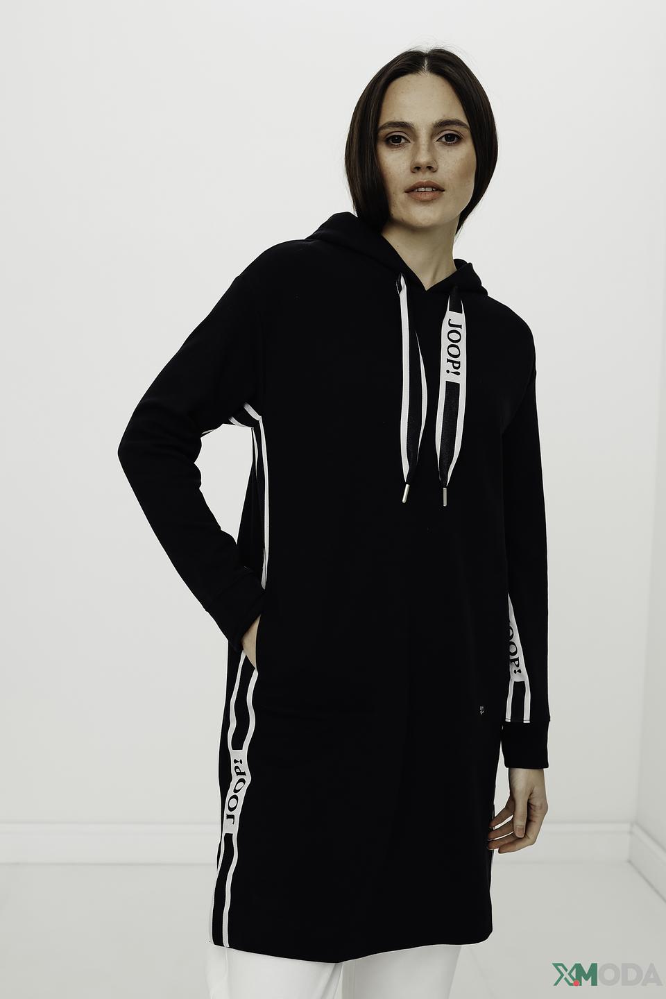 Джемпер Joop! женский черный с полосками