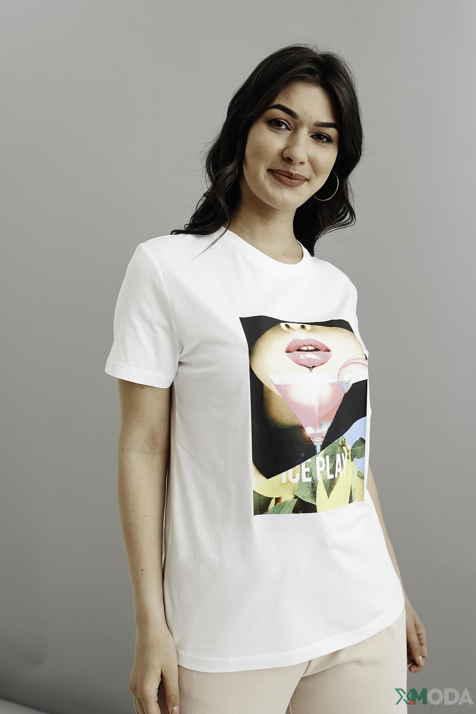 Футболка Ice Play с принтом