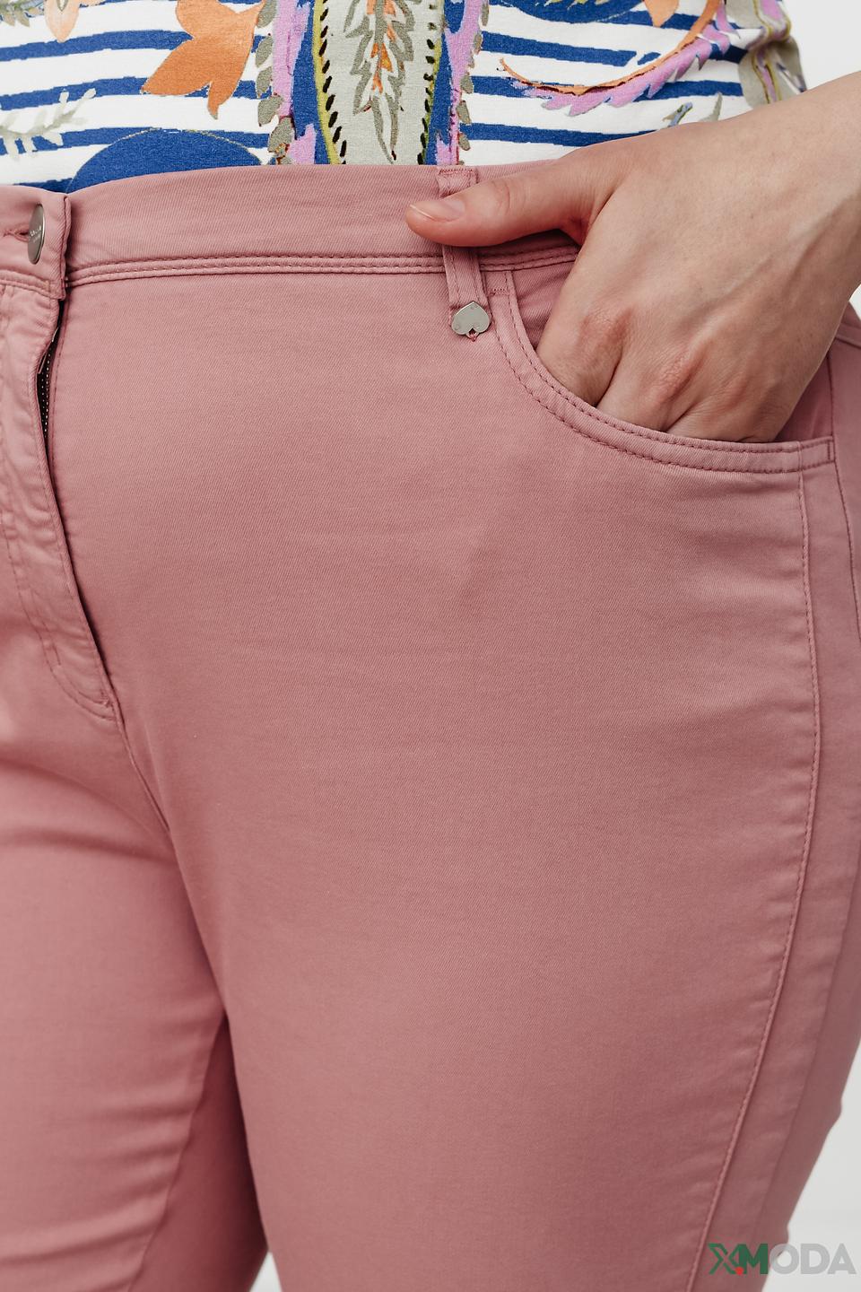 Брюки Relaxed by Toni розовые