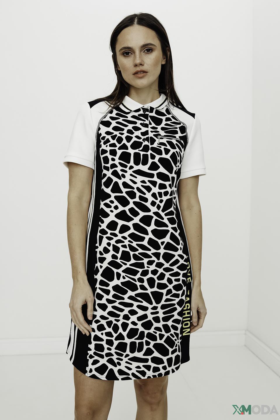 Платье Tuzzi приталенное с принтом