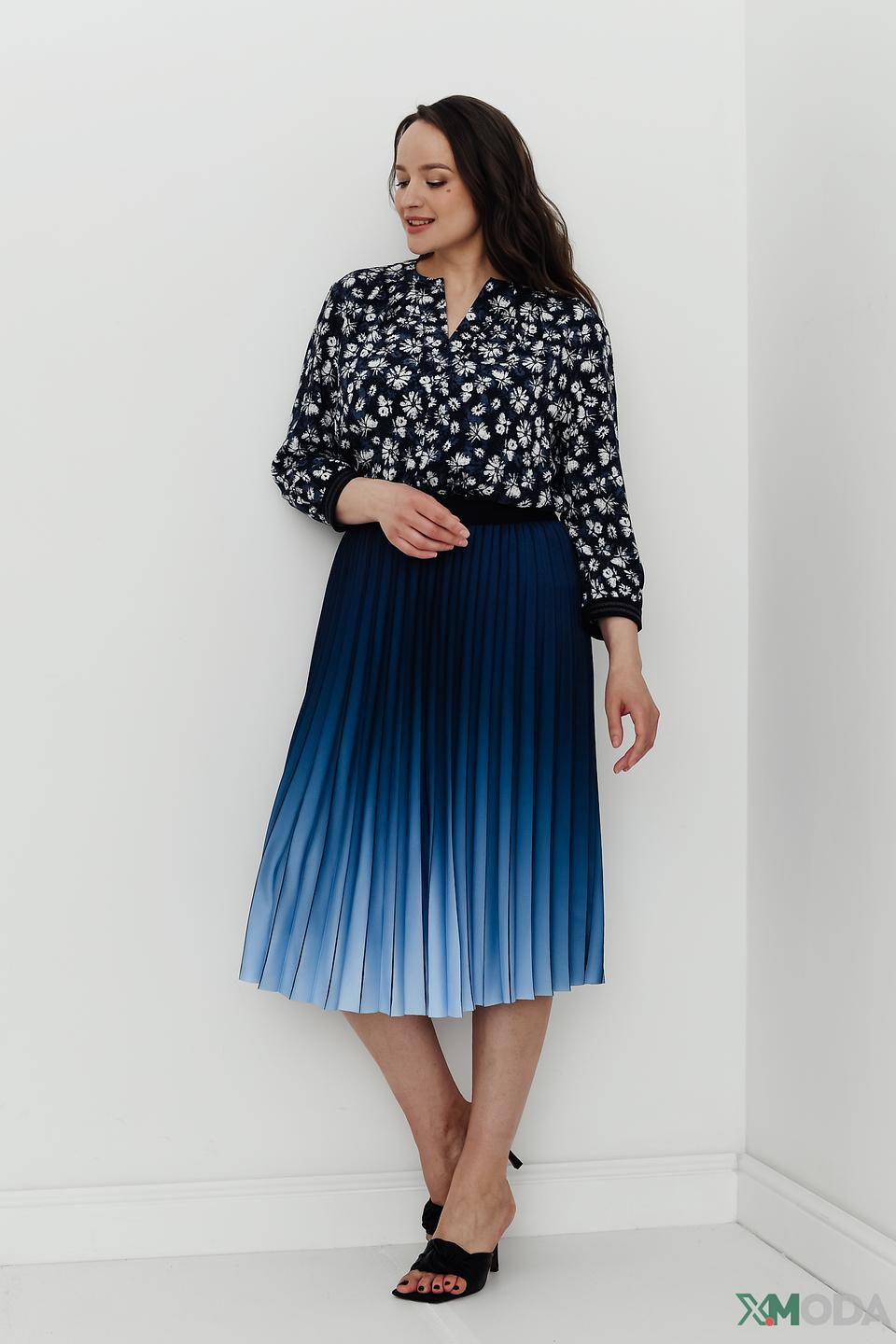 Юбка Thomas Rabe плиссе омбре