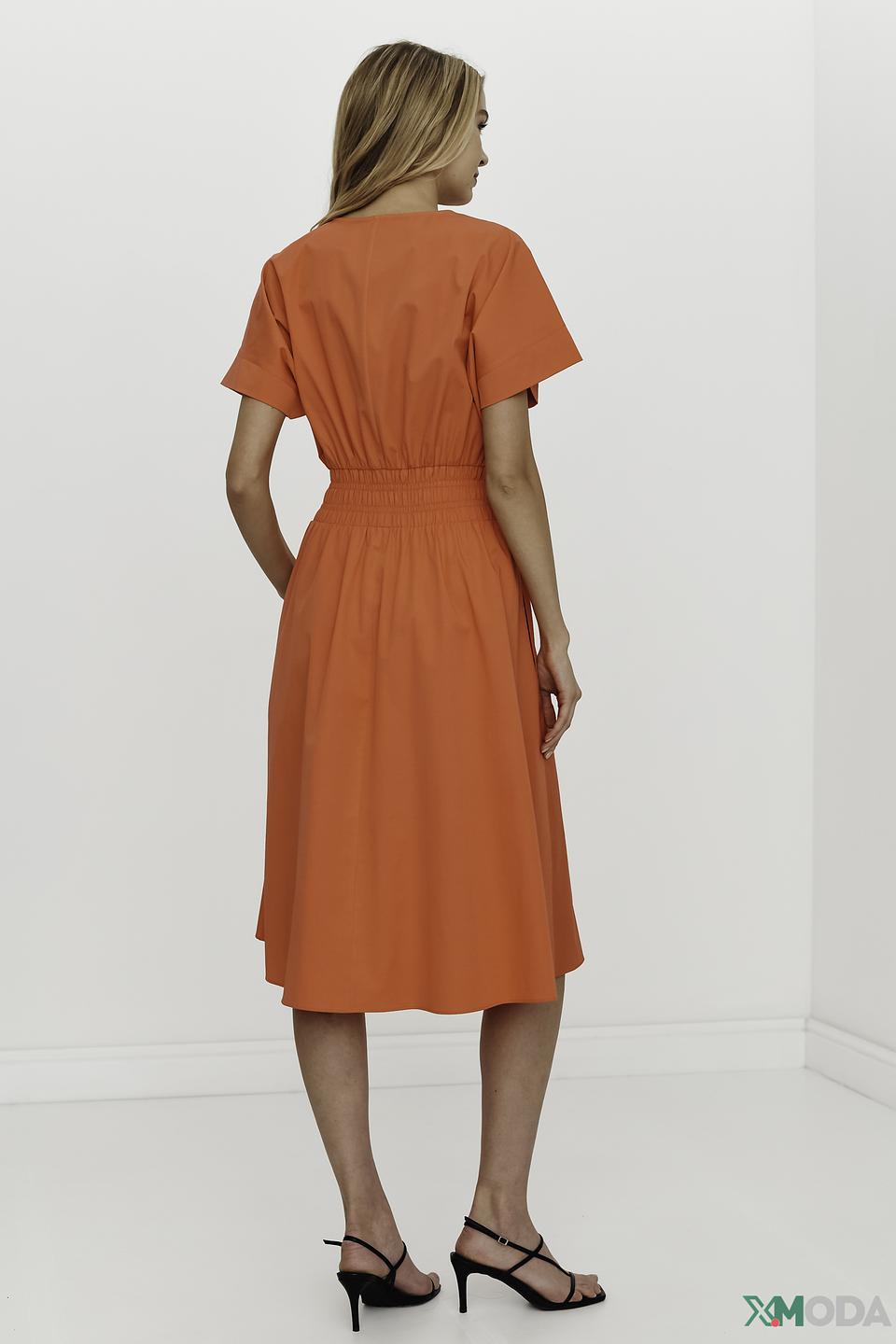 Платье Luisa Cerano оранжевое