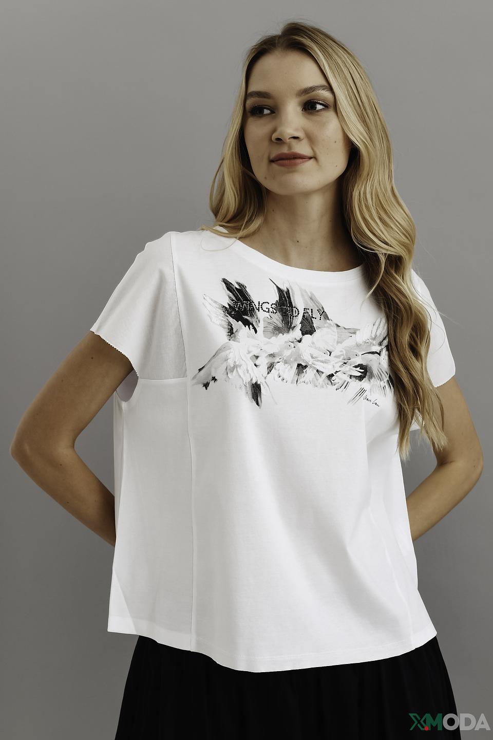 Футболка Marc Cain с принтом