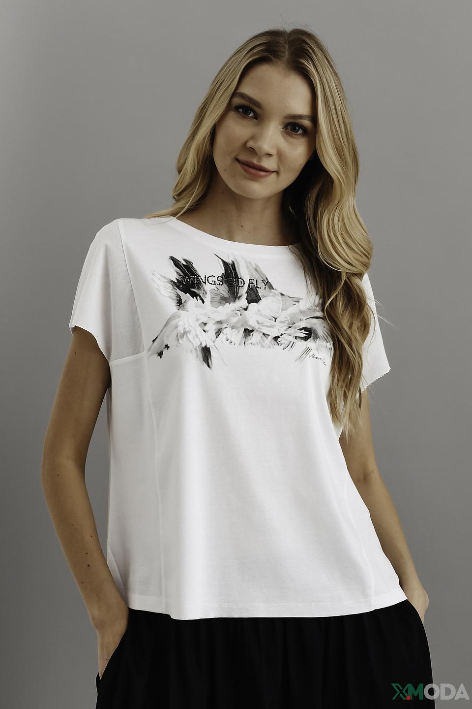 Футболка Marc Cain с принтом