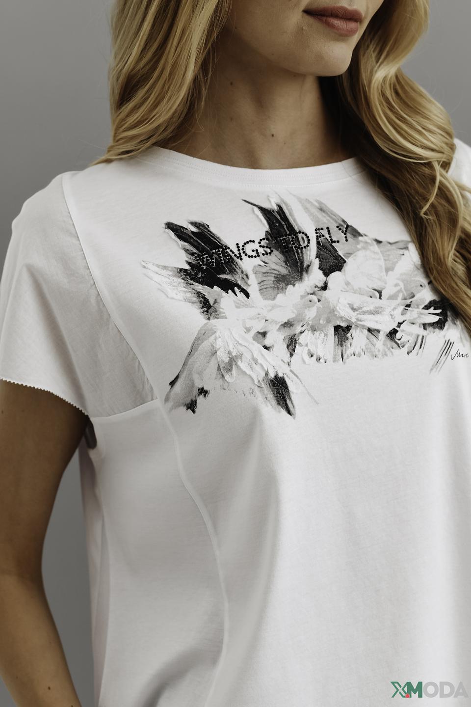 Футболка Marc Cain с принтом